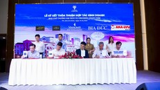 Đại diện Vinhomes ký kết cùng đại diện hơn 20 thương hiệu nổi tiếng 