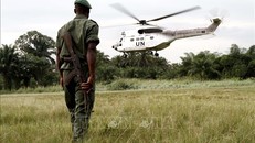 Trực thăng của phái bộ gìn giữ hòa bình LHQ bị tấn công