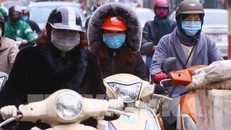 Thủ đô Hà Nội trời rét đậm, rét hại dịp Tết Giáp Thìn 2024