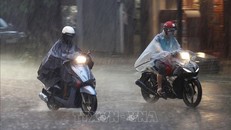 Vùng núi và trung du Bắc Bộ có mưa