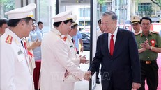 Chủ tịch nước Tô Lâm dự lễ kỷ niệm 70 ngày truyền thống Lực lượng Kỹ thuật nghiệp vụ