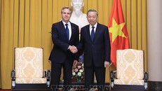 Chủ tịch nước Tô Lâm tiếp Ngoại trưởng Hoa Kỳ Antony Blinken