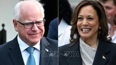 Bầu cử Mỹ 2024: Bà Kamala Harris nêu lý do chọn ông Tim Walz liên danh tranh cử