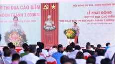Thủ tướng Phạm Minh Chính phát động thi đua cao điểm 500 ngày đêm hoàn thành 3.000 km cao tốc