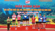 CLB Bóng bàn CAND – T&T giành 14 HCV giải trẻ quốc gia