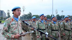 Đội Công binh số 3 và Bệnh viện dã chiến cấp 2 số 6 sẵn sàng lên đường thực hiện sứ mệnh gìn giữ hòa bình