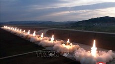 Triều Tiên phóng nhiều tên lửa đạn đạo tầm ngắn