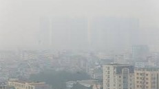 Chất lượng không khí tại một số điểm của Hà Nội ở mức xấu