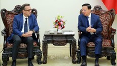 Phó Thủ tướng Trần Hồng Hà tiếp Phó Chủ tịch Tập đoàn Vận tải biển và Logistic của Pháp