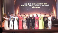 Vinh danh các gương mặt nghệ sĩ tiêu biểu và một số cuốn sách nổi bật năm 2024