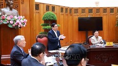 Bí thư Đảng ủy, Thủ tướng Chính phủ Phạm Minh Chính chủ trì Hội nghị Ban Thường vụ Đảng ủy Chính phủ