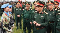 Đại tướng Phan Văn Giang: Cán bộ, chiến sĩ tham gia diễu binh, diễu hành là hiện thân của sức mạnh Quân đội
