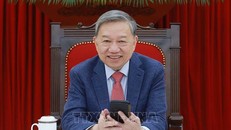 Tổng Bí thư Tô Lâm điện đàm với Tổng thống Hoa Kỳ Donald J.Trump