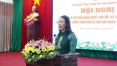 Góp ý sửa đổi Hiến pháp: Tạo cơ sở thực hiện tinh gọn tổ chức bộ máy