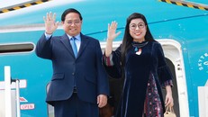 Thủ tướng Phạm Minh Chính tới Nice, bắt đầu chuyến công tác tại Cộng hoà Pháp