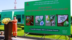 Ông Bùi Tiến Dũng – Giám đốc NCSP phát biểu tại Lễ phát động