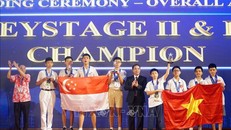 Đoàn Việt Nam giành 18 huy chương tại Kỳ thi Toán học quốc tế lần thứ 25