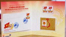 Phát hành bộ tem đặc biệt kỷ niệm 80 năm Quốc khánh