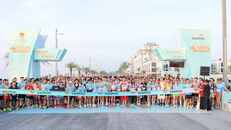 Gần 3.000 vận động viên cùng nhau xuất phát trong tiếng reo hò cổ vũ, biến Vlasta Race - Nam Sầm Sơn 2025 thành một ngày hội thể thao – văn hóa đầy cảm xúc.