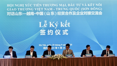 Các doanh nghiệp hai nước ký kết văn bản hợp tác