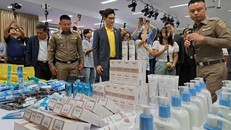 Thái Lan đẩy mạnh triệt phá hàng giả