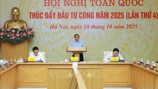 Thủ tướng Phạm Minh Chính chủ trì Hội nghị thúc đẩy giải ngân đầu tư công