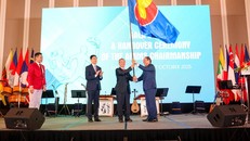 Lễ chuyển giao vai trò chủ nhà Hội nghị Bộ trưởng ASEAN về Thể thao lần thứ 9 cho Campuchia