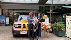 Dù ban đầu định mua VF 3 cho vợ sử dụng, anh Lê Vũ Minh Sang (TP.HCM) lại bất ngờ trở thành người sử dụng thường xuyên.