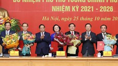 Thủ tướng Phạm Minh Chính trao Quyết định của Chủ tịch nước bổ nhiệm 2 Phó Thủ tướng Chính phủ và 3 Bộ trưởng