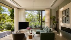 Sau mỗi khung cửa tại Retreat Forest là bức tranh thiên nhiên ngập tràn