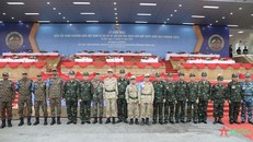 Khai mạc Diễn tập song phương giữa Việt Nam và Ấn Độ về gìn giữ hòa bình Liên hợp quốc 2025