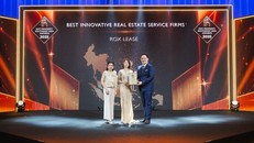 Đại diện ROX Lease nhận giải từ BTC Dot Property Southeast Asia Awards 2025