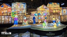 Rực rỡ Lễ hội đèn lồng Seoul 2025 đón Giáng sinh và năm mới