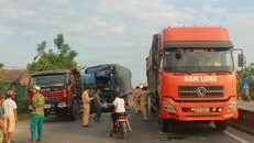 Hiện trường vụ tai nạn. (Ảnh: vnexpress)