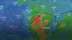 Dự báo ngày 15/8 về hướng đi của bão số 4 – Bebinca