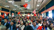 Nhiều trường ĐH tổ chức cho sinh viên xem Olympic Việt Nam gặp Hàn Quốc