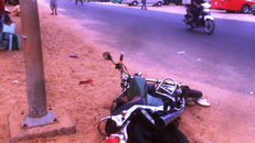 Hiện trường vụ tai nạn. (Ảnh: Người lao động)