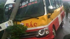 Hiện trường vụ tai nạn.