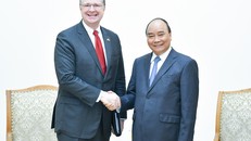 Thủ tướng tiếp Đại sứ Hoa Kỳ. Ảnh: VGP/Quang Hiếu