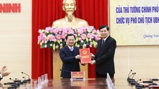 Công bố quyết định nhân sự của Thủ tướng Chính phủ