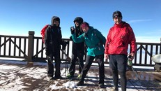 Nhiệt độ xuống thấp, băng phủ trắng đỉnh Fansipan