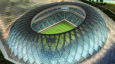 Một dự án sân vận động có mái che đang được triển khai tại Qatar.