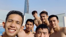 Bên trong khách sạn tuyển Việt Nam ở tại Dubai trước trận gặp Nhật Bản