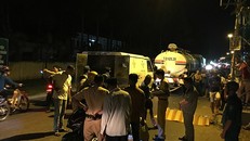 Hiện trường vụ tai nạn.