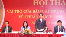 Phó Thủ tướng Vũ Đức Đam phát biểu tại Hội thảo. - Ảnh: VGP/Đình Nam