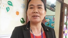 Phó hiệu trưởng trường Mầm non Thanh Khương - Nguyễn Thị Mây.