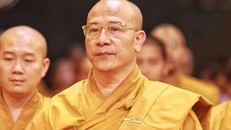 Đại đức Thích Trúc Thái Minh, trụ trì chùa Ba Vàng.