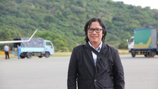 Nhà báo Lê Anh Đạt - Tác giả của cuốn "Người đi trong bão".