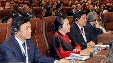 Hình ảnh Chủ tịch Quốc hội dự Phiên khai mạc Đại hội đồng IPU-140