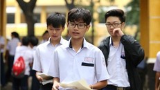 Học sinh tham dự kỳ thi tuyển sinh 10 năm học 2018. Ảnh: Hoàng Giang